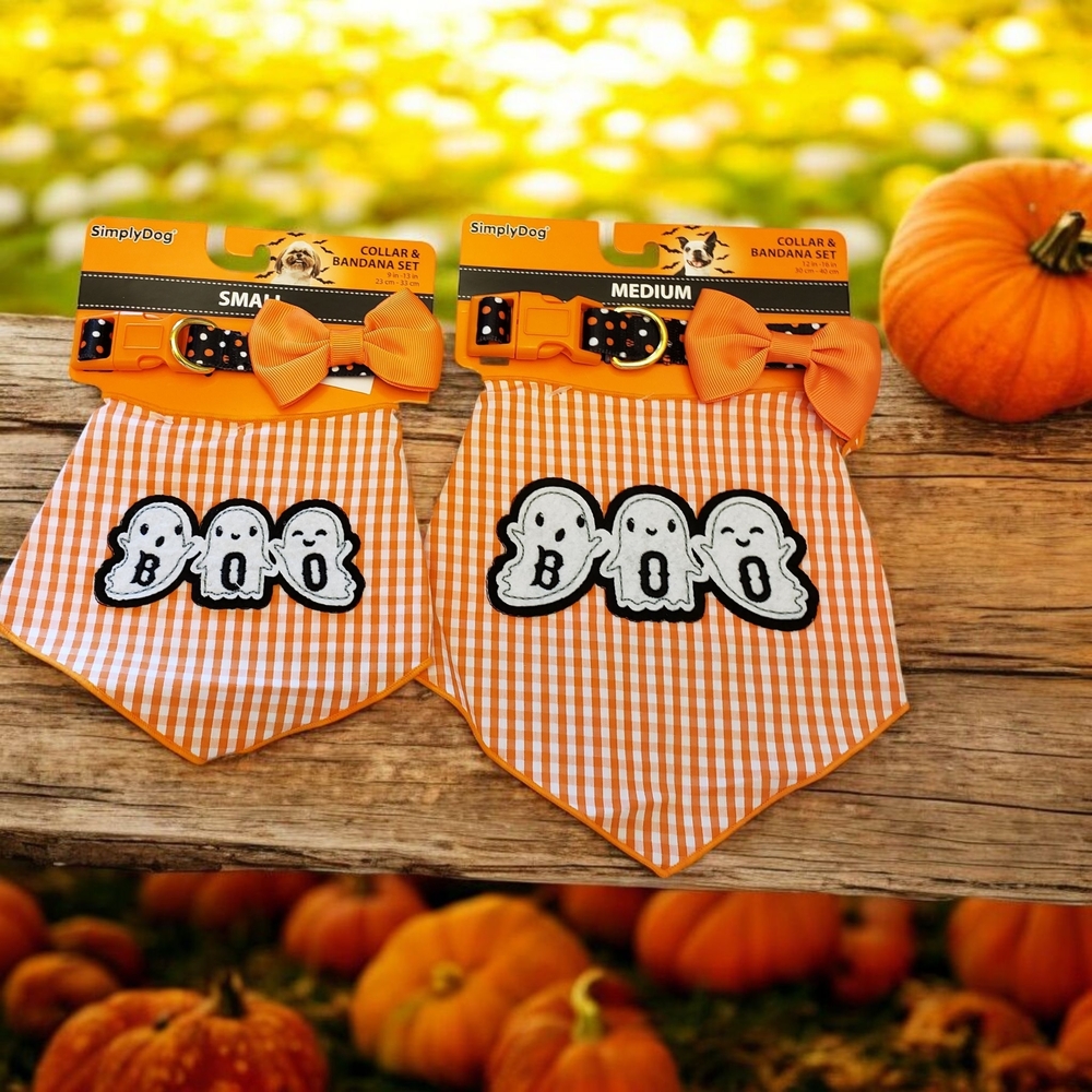 Dog Bandana and Collar Set